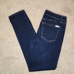 White House Black Market The Slim Dark Denim Jeans Women's Size 8